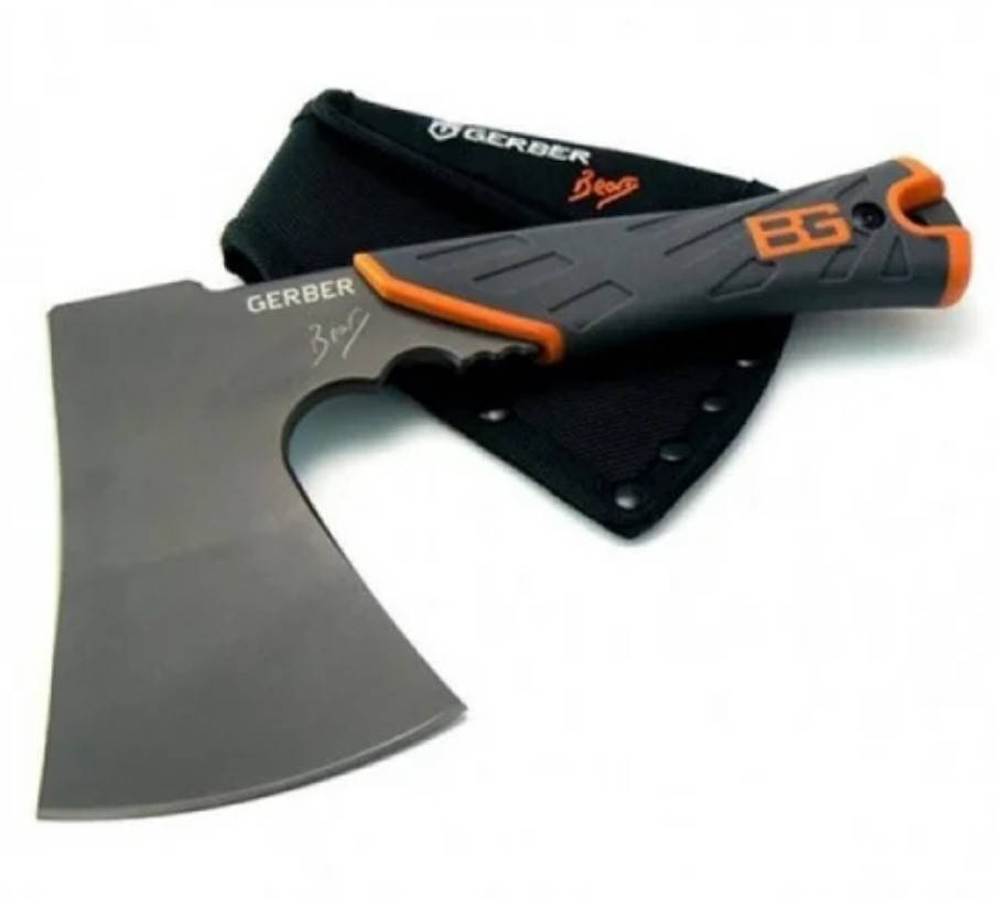 

Универсальный топор туристический Gerber Bear Grylls Survival Hatchet походный охотничий топор сокира, Черный