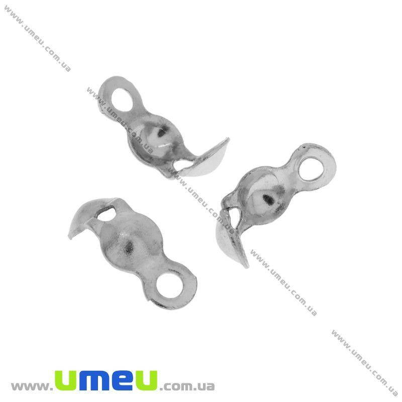 

Каллоты, 8х4 мм, Темное серебро, 20 шт (ZAG-000347)