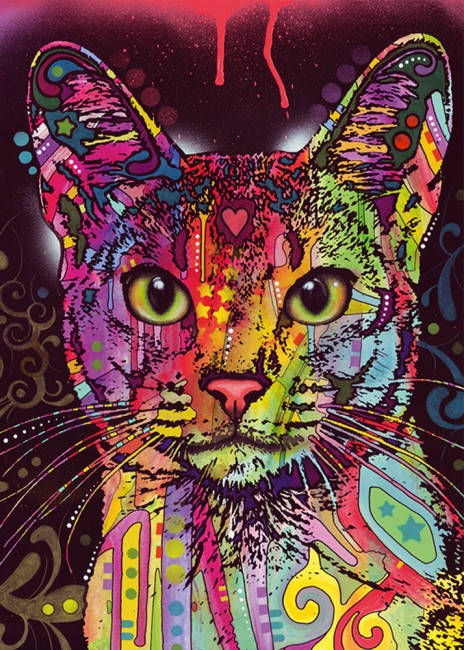 

Пазл Heye - Абиссинская кошка, 2000 дет., Heye