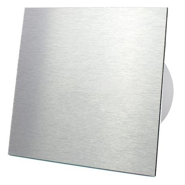 

Витяжний вентилятор AirRoxy dRim 100 S BB Brushed Aluminum панеллю алюміній алюминий метал