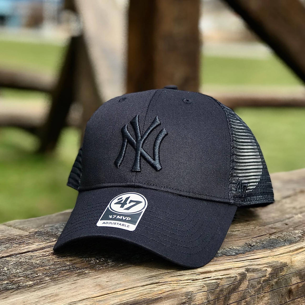 

Оригинальная черная кепка с сеткой 47 Brand MLB New York Yankees Branson, Черный
