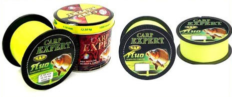 

Леска 0.25 мм UV Fluo Yellow 1000 м Energofish Carp Expert (original), Желтый