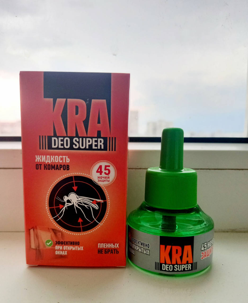 

Жидкость от комаров KRА 45 ночей