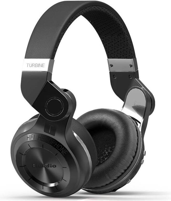

Беспроводные Bluetooth наушники Bluedio T2 Plus со встроенным радио (Черный)