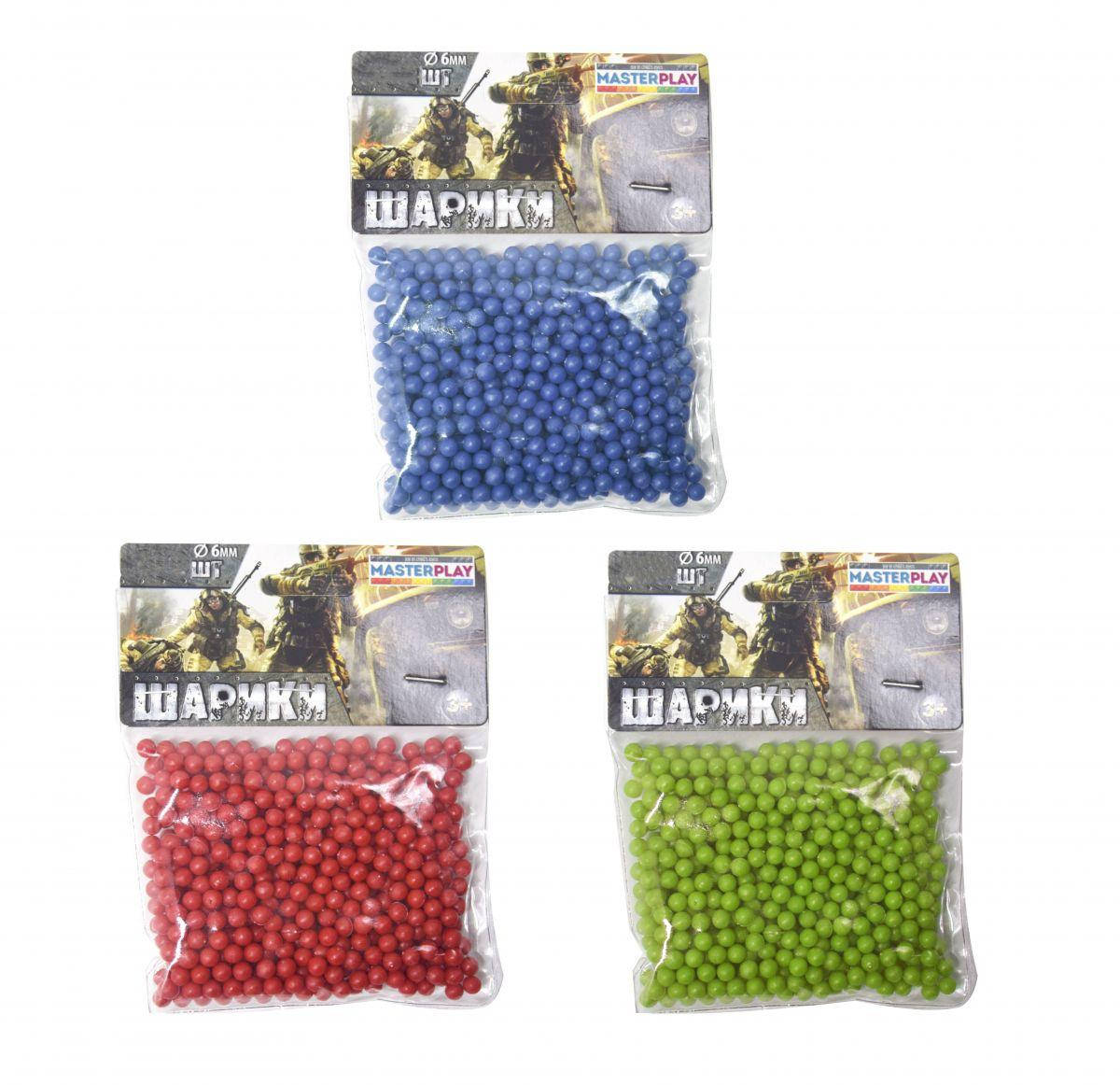 

Пульки 6 мм, 1000 штук Colorplast