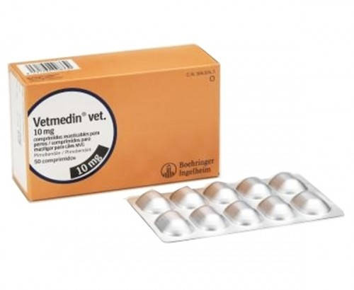 

ВЕТМЕДИН 10 мг 10таб. (VETMEDIN 10 mg 10 tab.)
