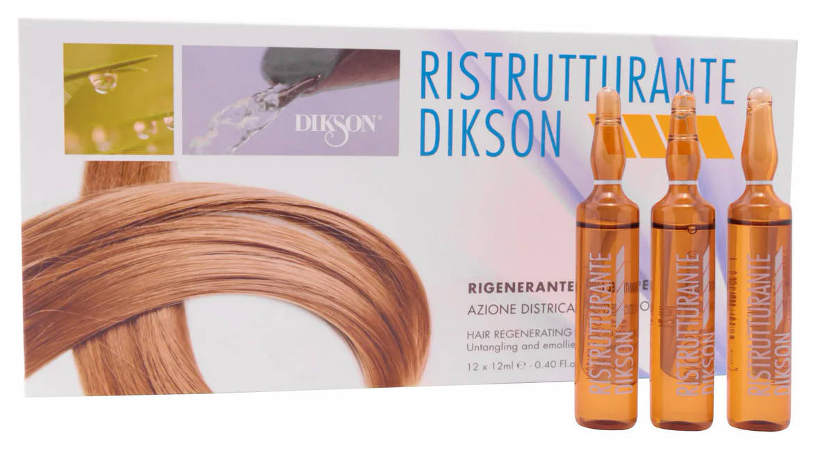 

Реструктурирующий комплекс в ампулах Dikson Ristrutturante 12*12 мл