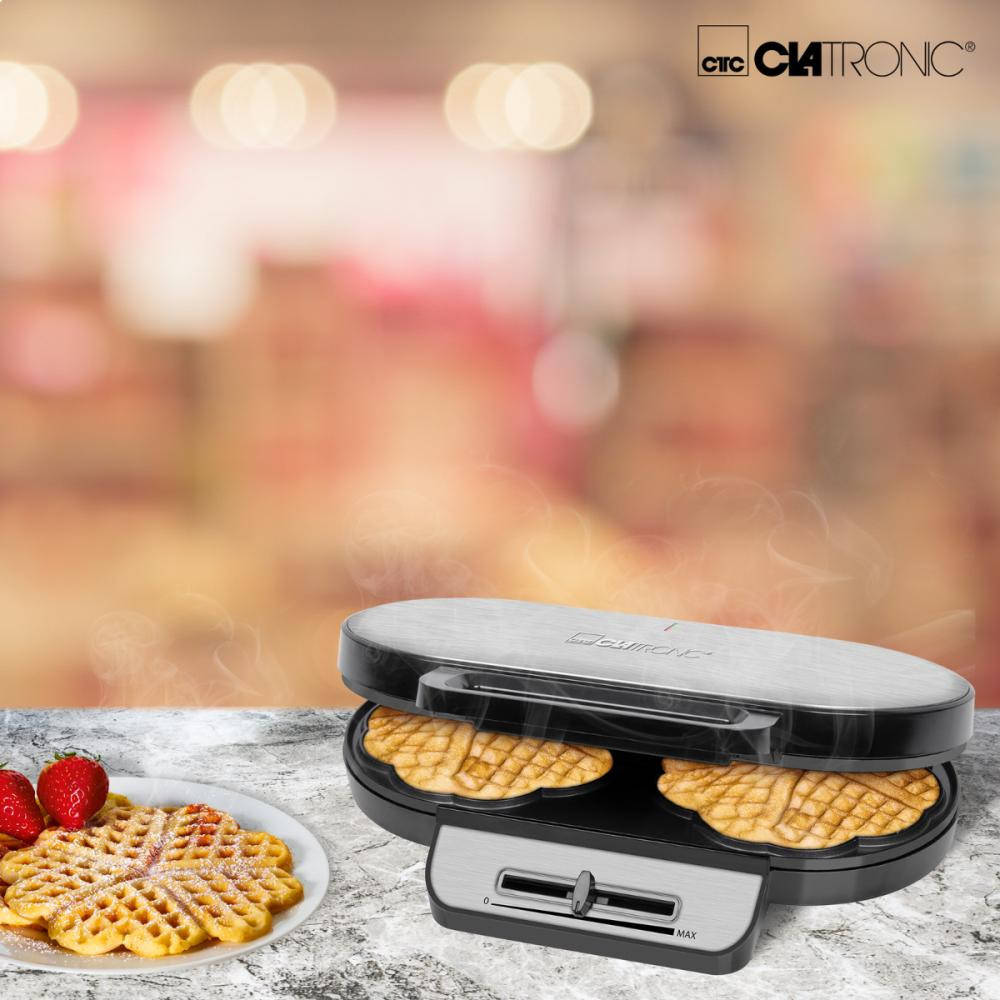 

Вафельниця c терморегулятором CLATRONIC WA 3745