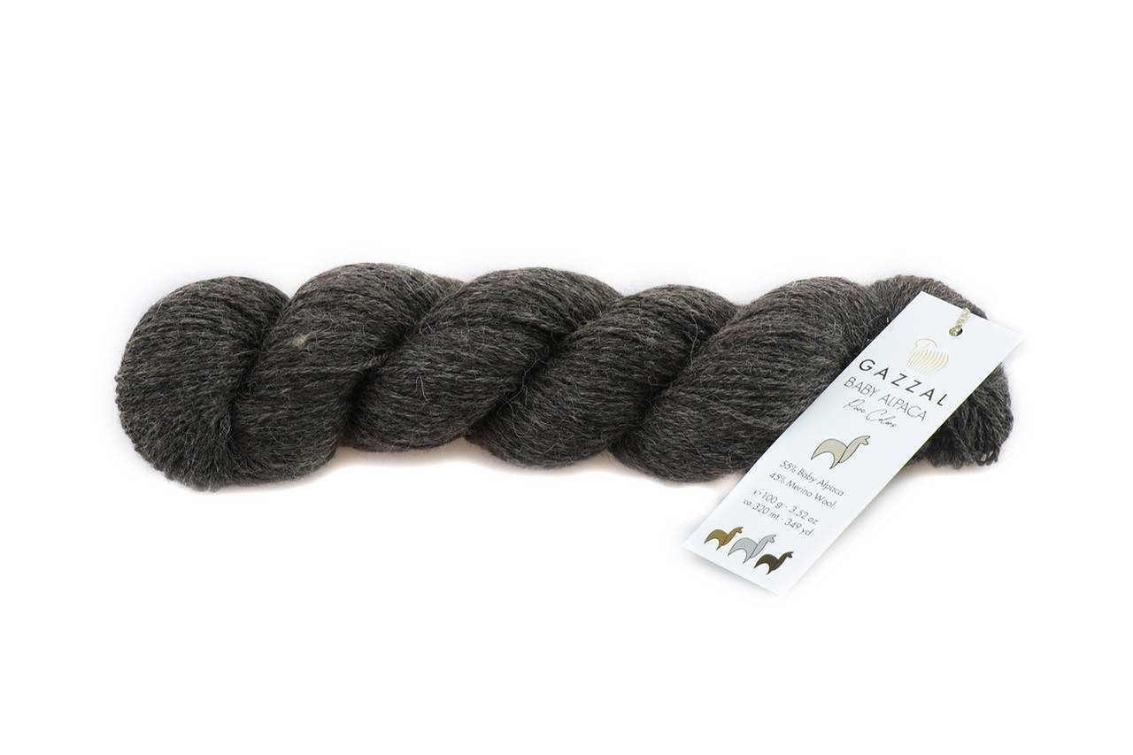 

Gazzal Baby Alpaca Pure Color, Темно-бежевый №6456