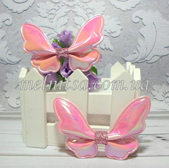 

Аппликация-патч "Мотылек", 7 х 5 см, цвет розовый перламутр с эффектом голограммы