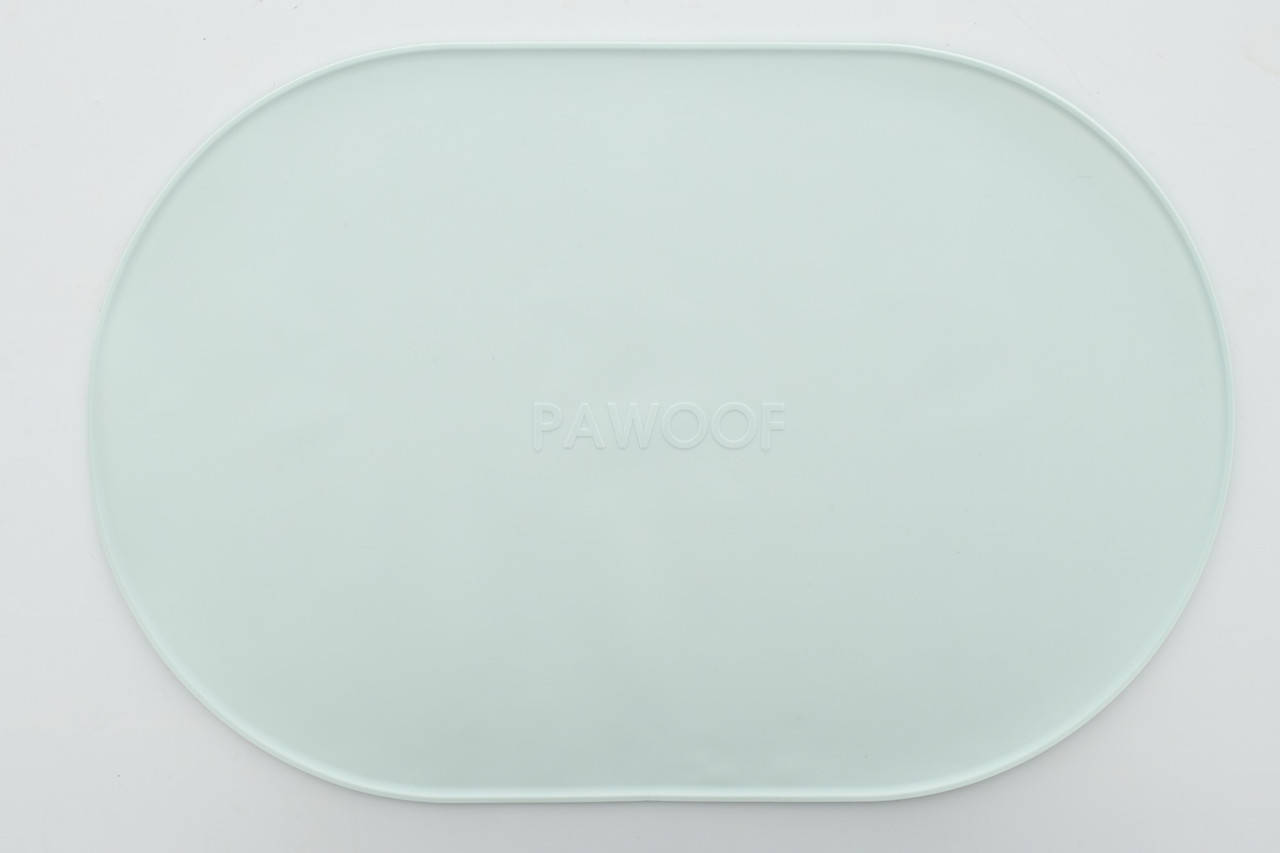 

Силиконовый коврик под миску для кормления домашних животных Pawoof, Бирюзовый