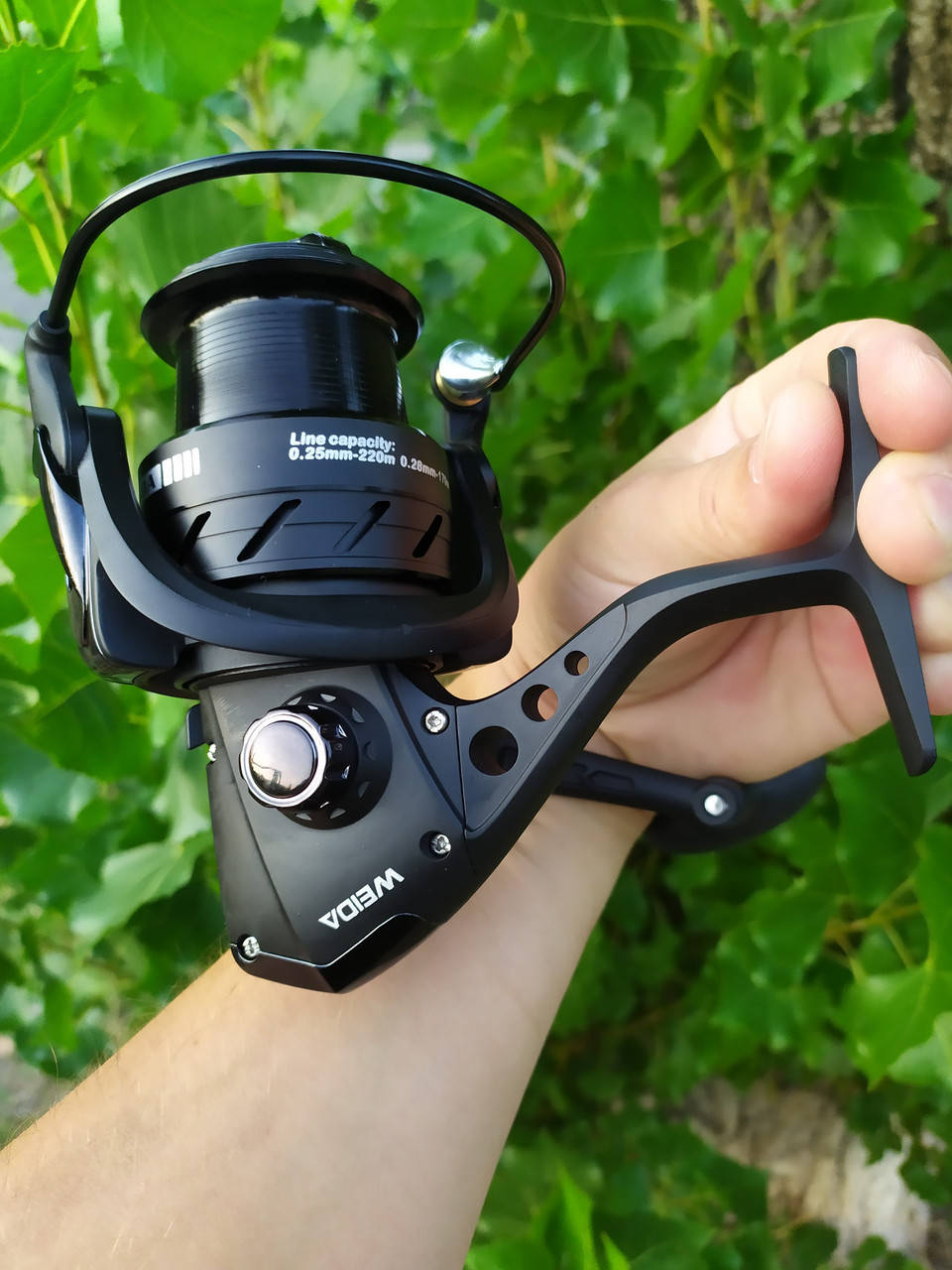 

Фидерная катушка Weida  3+1 bb рыболовная, Черный