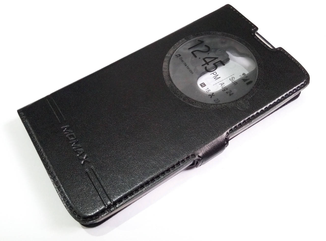 

Чехол книжка с окошком momax для LG L Bello / L Prime d331 / d335 / d337 черный