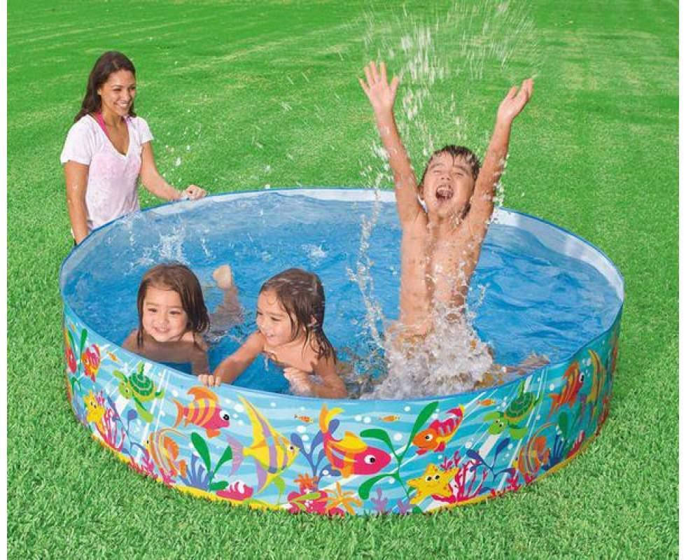 

Бассейн детский каркасный Intex «Океан» 958 литров