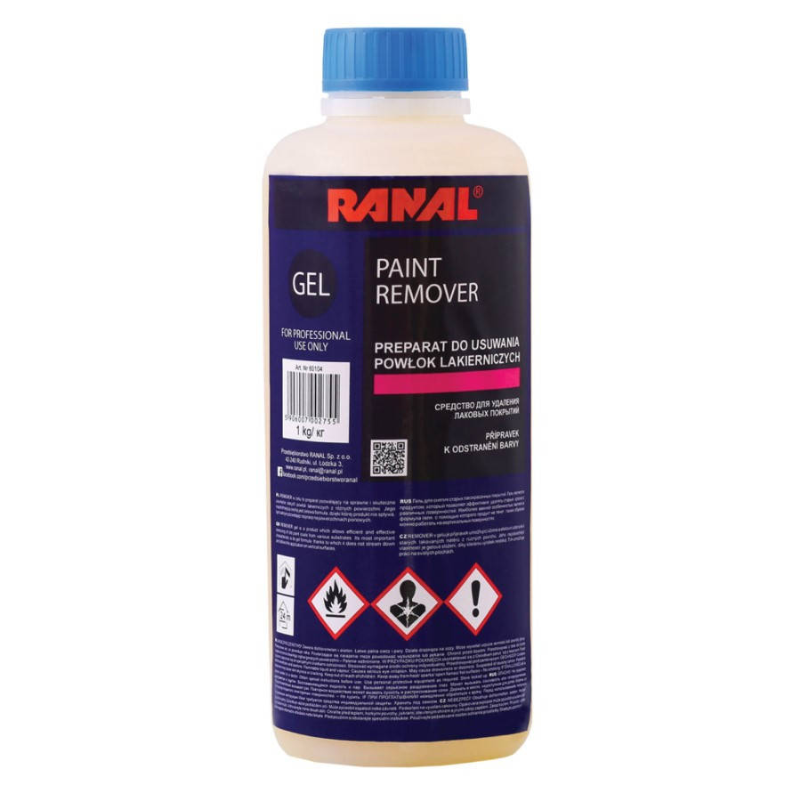 

Смывка старого ЛКП Ranal Paint Remover 1 л
