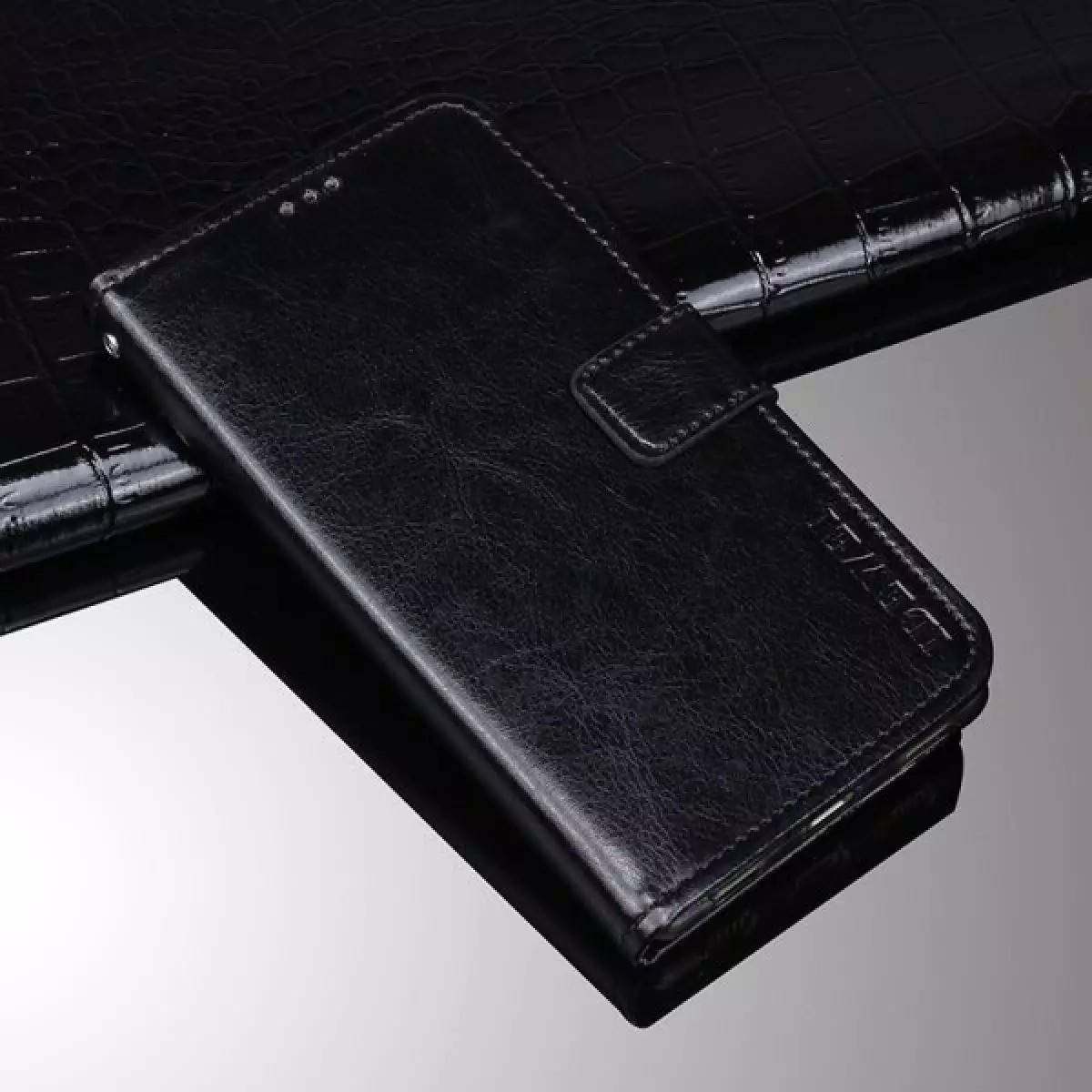 

Чехол Idewei для ZTE Blade L210 книжка кожа PU черный