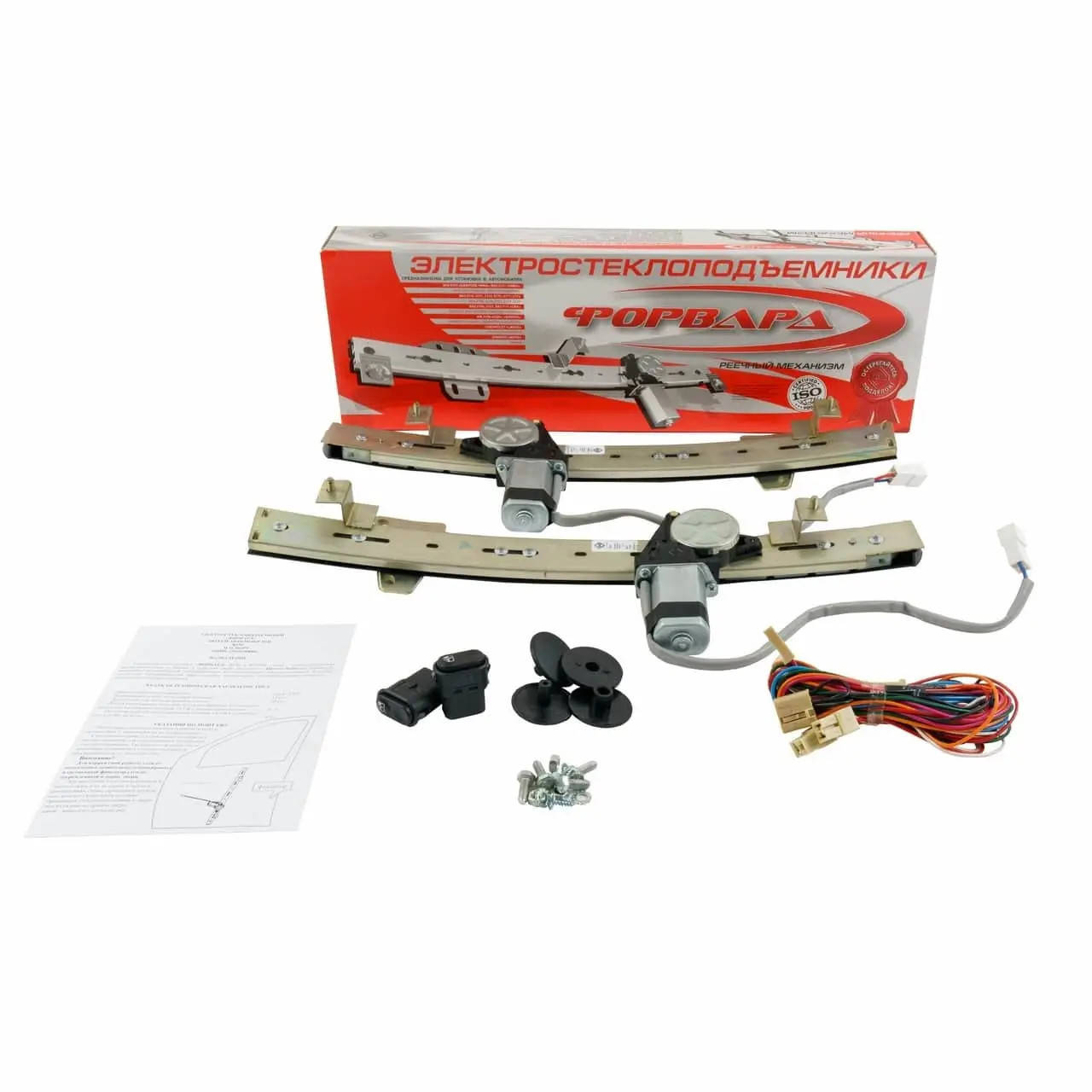 

Электростеклоподъемники в передние двери Форвард Daewoo Nexia Opel Kadett (R150)
