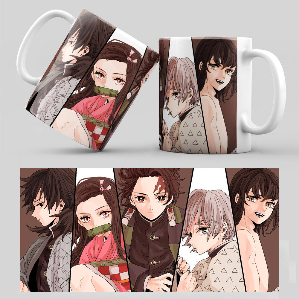

Чашка Аниме Kimetsu no yaiba 004, Белый