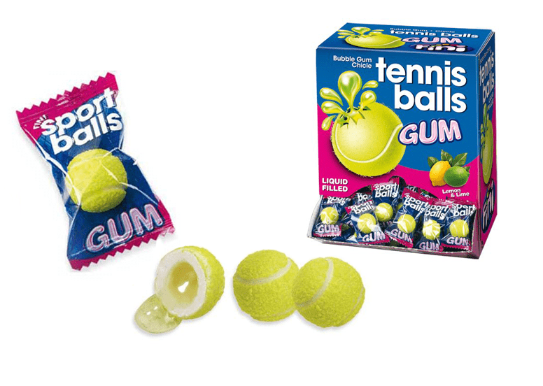 

Жувальна гумка "Tennis Balls FINI", Тенісний мяч 5 грам.