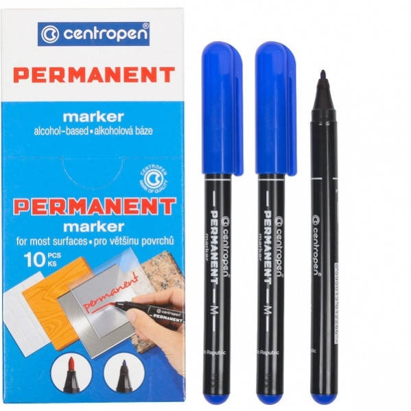 

Маркер тонкий синий CENTROPEN