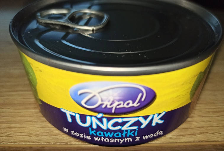 

Тунец кусковой в собственном соку Dripol Tunczyk kawalki 170g