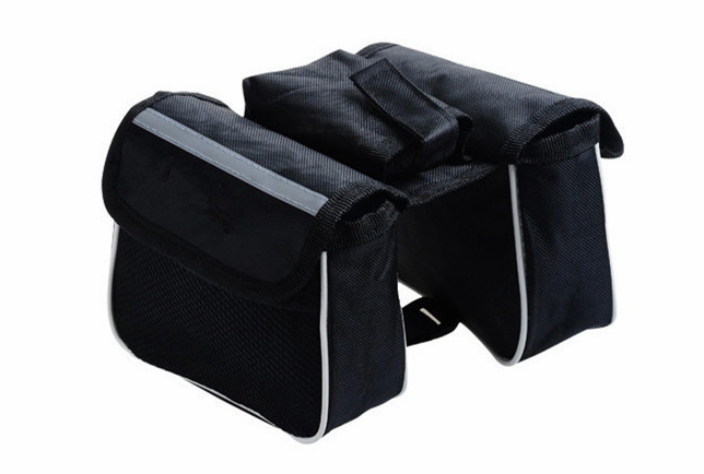 

Сумка на раму «штаны» мини Cordura 600D облегченная / светоотражайка / дополнительное отделение (3 цвета) ЧЁРНЫЙ