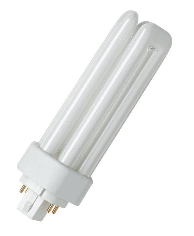 

Лампа люминесцентная компактная 169мм, 42w, 3050Лм, 3000K, Ø12мм, GX24q-4 Osram [4050300425641] Осрам DULUX T,