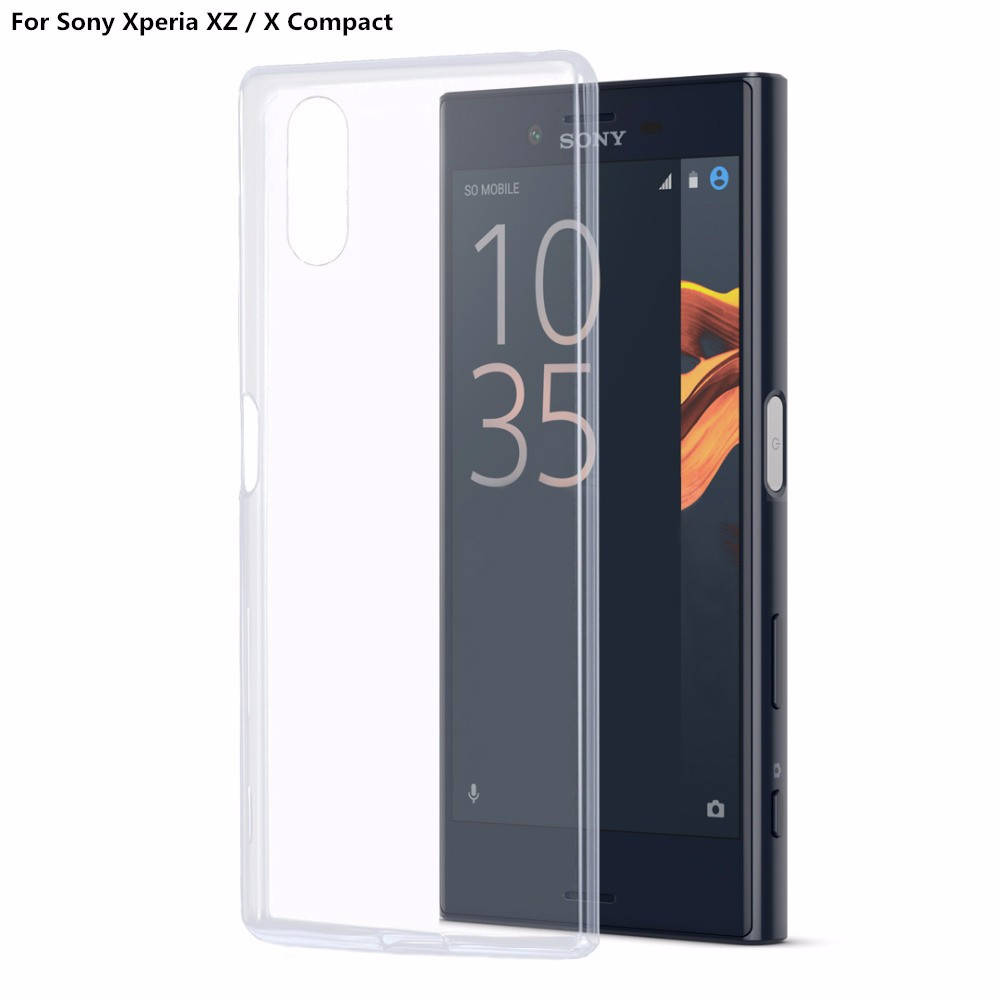 

Ультратонкий 0,3 мм чехол для Sony Xperia XZ прозрачный