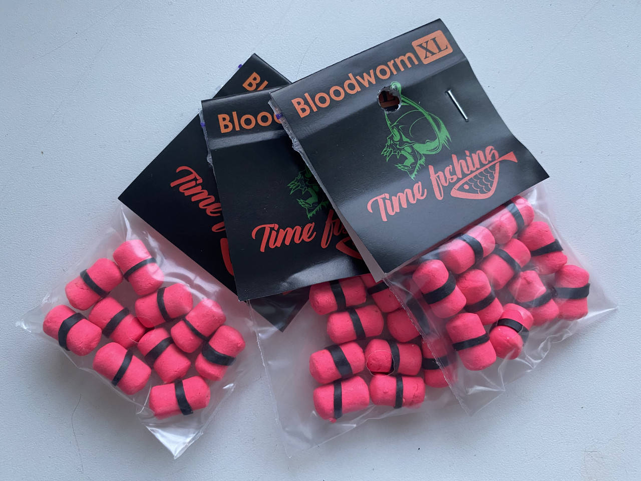 

Мини-бойлы TimeFishing BloodWorm XL (10шт.)