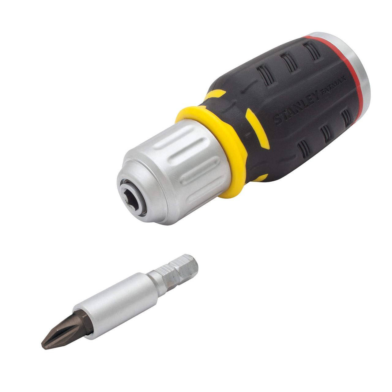 

Отвертка реверсивная Stubby с шестью сменными битами STANLEY FMHT0-62688