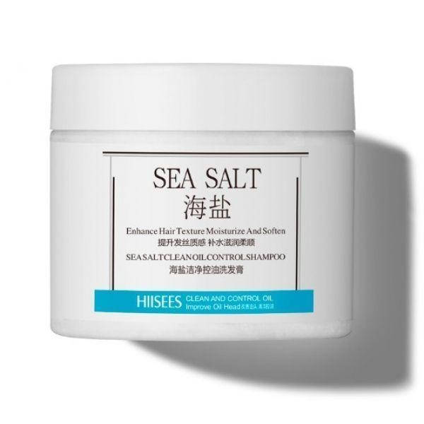 

Очищающий противосиликоновый шампунь HIISEES SEA SALT CLEANOIL CONTROL SHAMPOO с морской солью и гиалуроновой