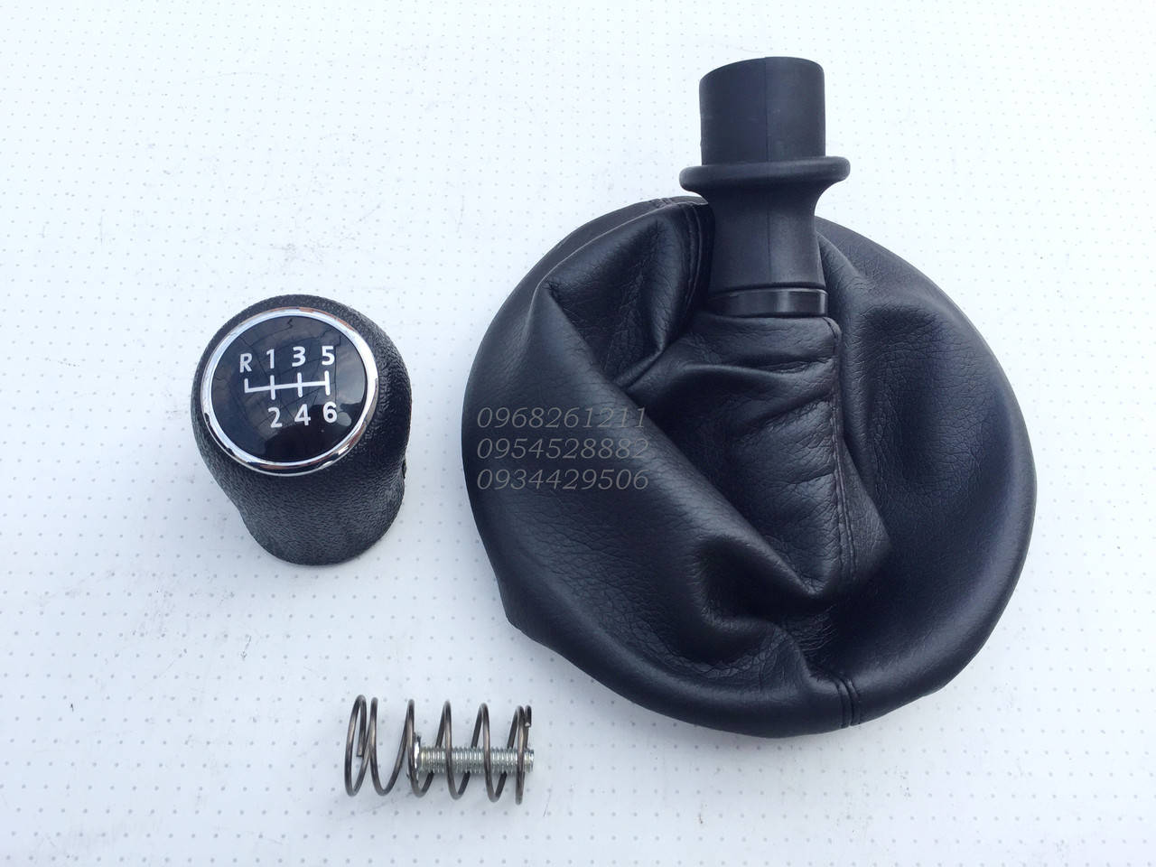 

Ручка кпп переключения передач с чехлом 6 ст VW T5 Фольксваген Т5