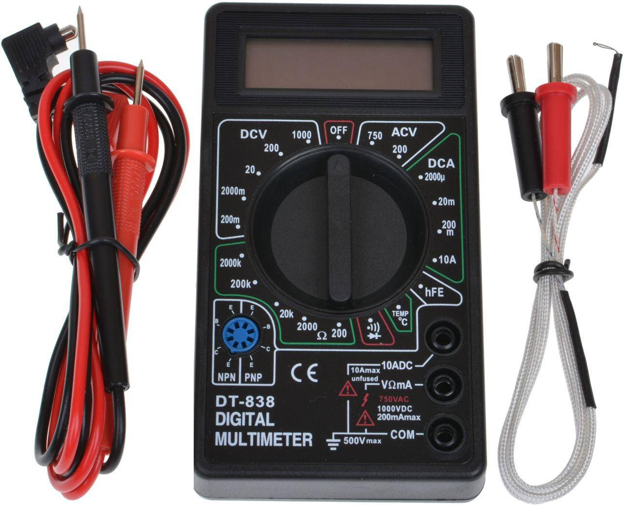

Мультиметр Digital DT-838