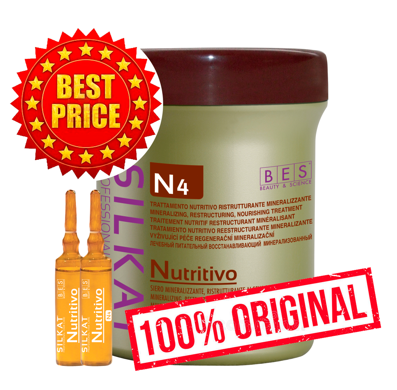 

Минерализированная сыворотка Silkat (Силкат) Nutritivo N4