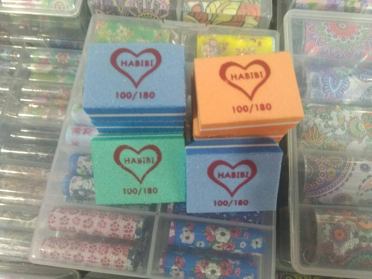 

Мини-баф 100\180, одноразовый Habibi