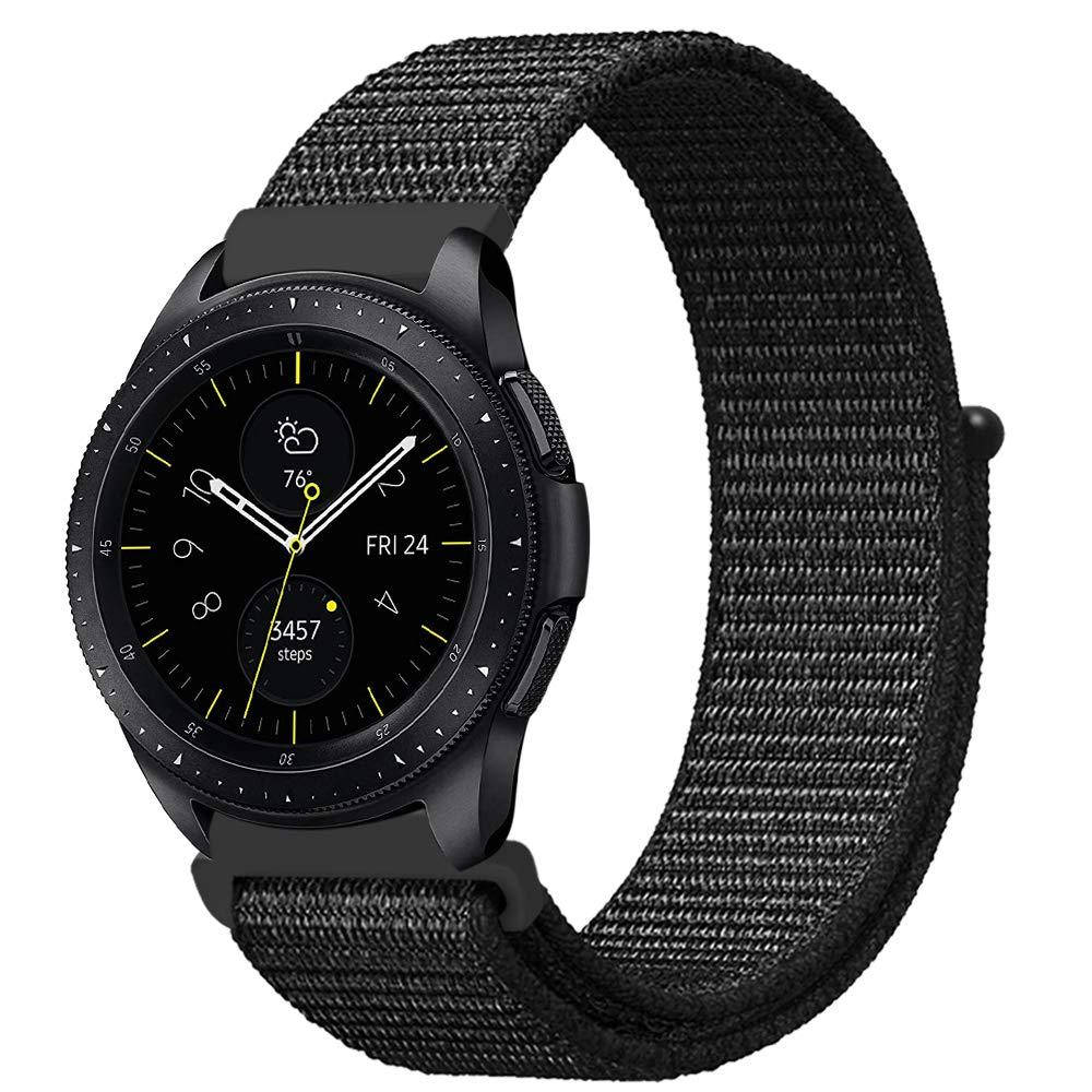 

Ремешок BeWatch нейлоновый липучка для Samsung Galaxy Watch 46 мм Черный (1021301.1)
