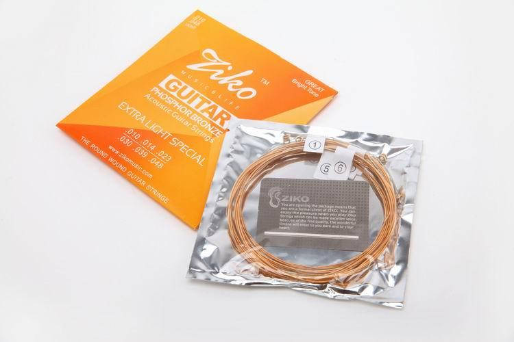 

Струны для акустической гитары "ZIKO" Phosphor Bronze DP-010 (10-48)