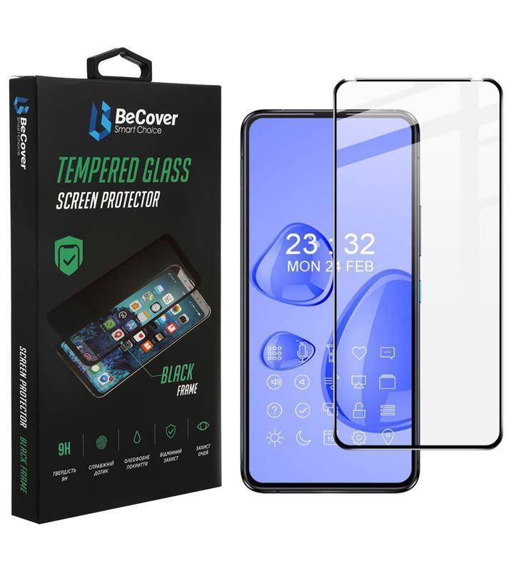 

Защитное стекло BeCover для Asus ZenFone 8 Flip ZS672KS Black (706683), Черный