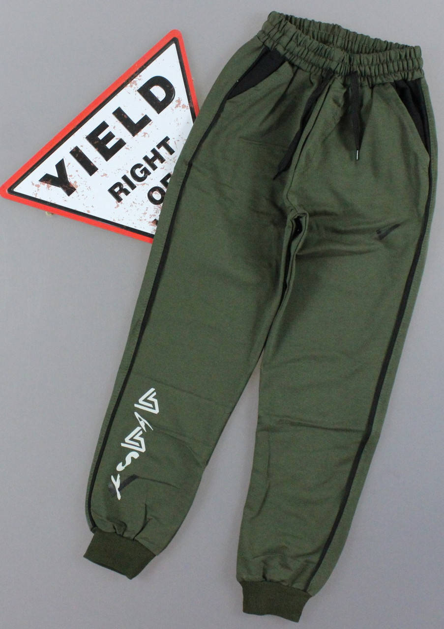 

Спортивные брюки для мальчиков , Артикул: T6079-хаки [есть:170]