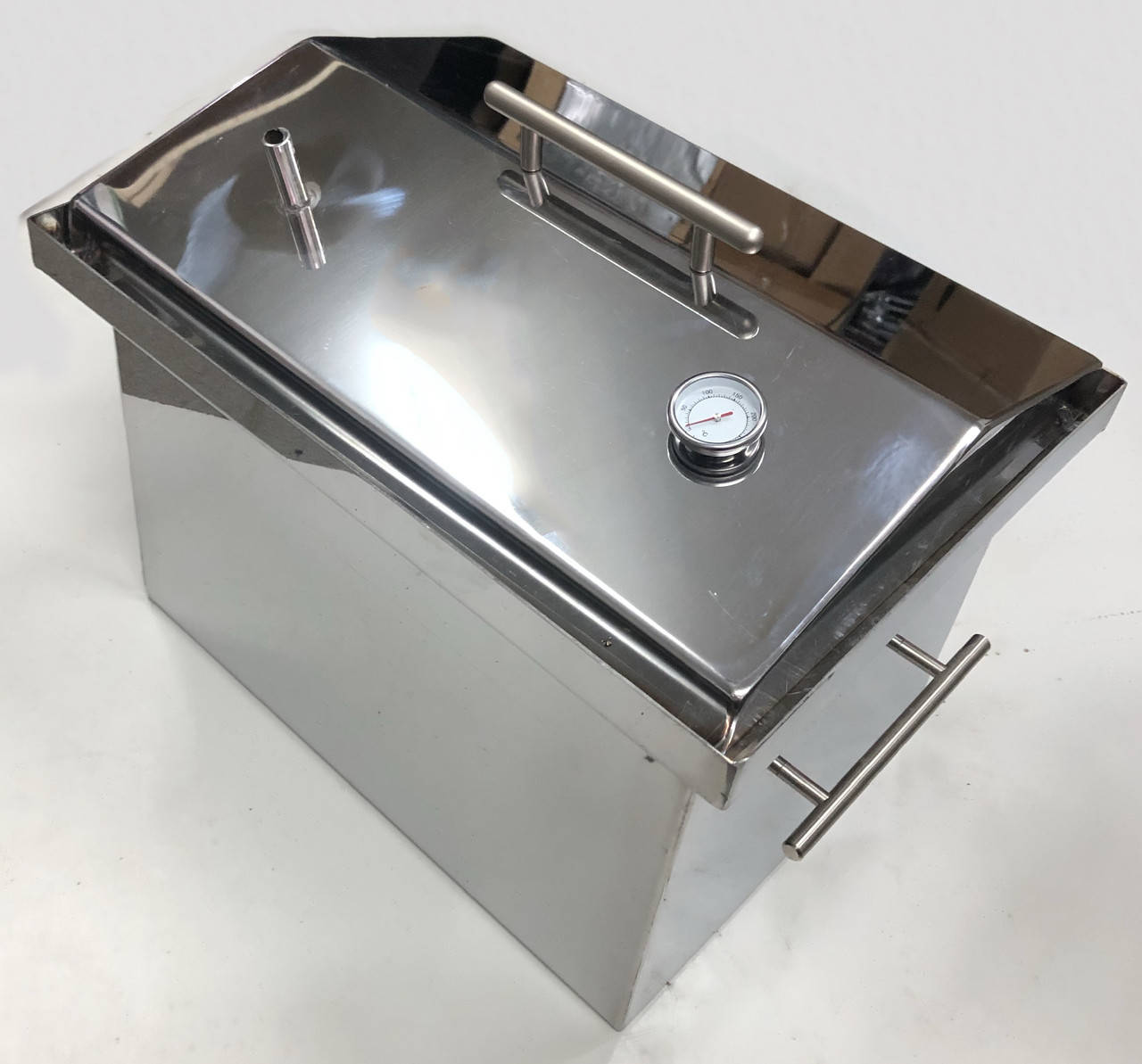 

Коптильня средняя из пищевой стали 410х310х300 коптилка нержавейка 1,6 мм Украина