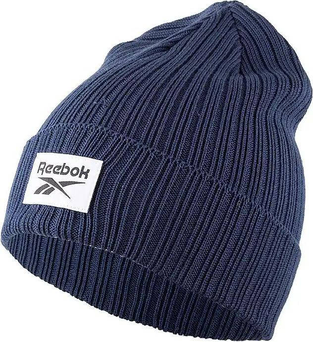 

Шапка Reebok TE BEANIE темно-синяя GH0430, Синий