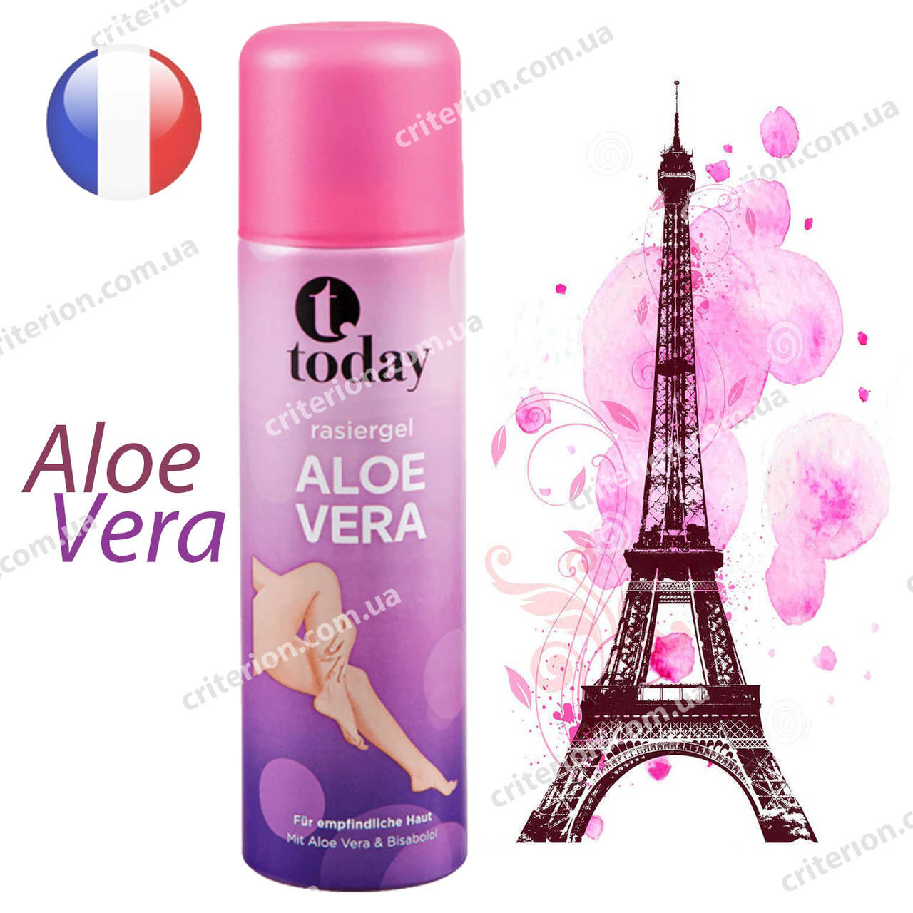 

Женский гель для бритья Today Aloe Vera 150 мл Франция