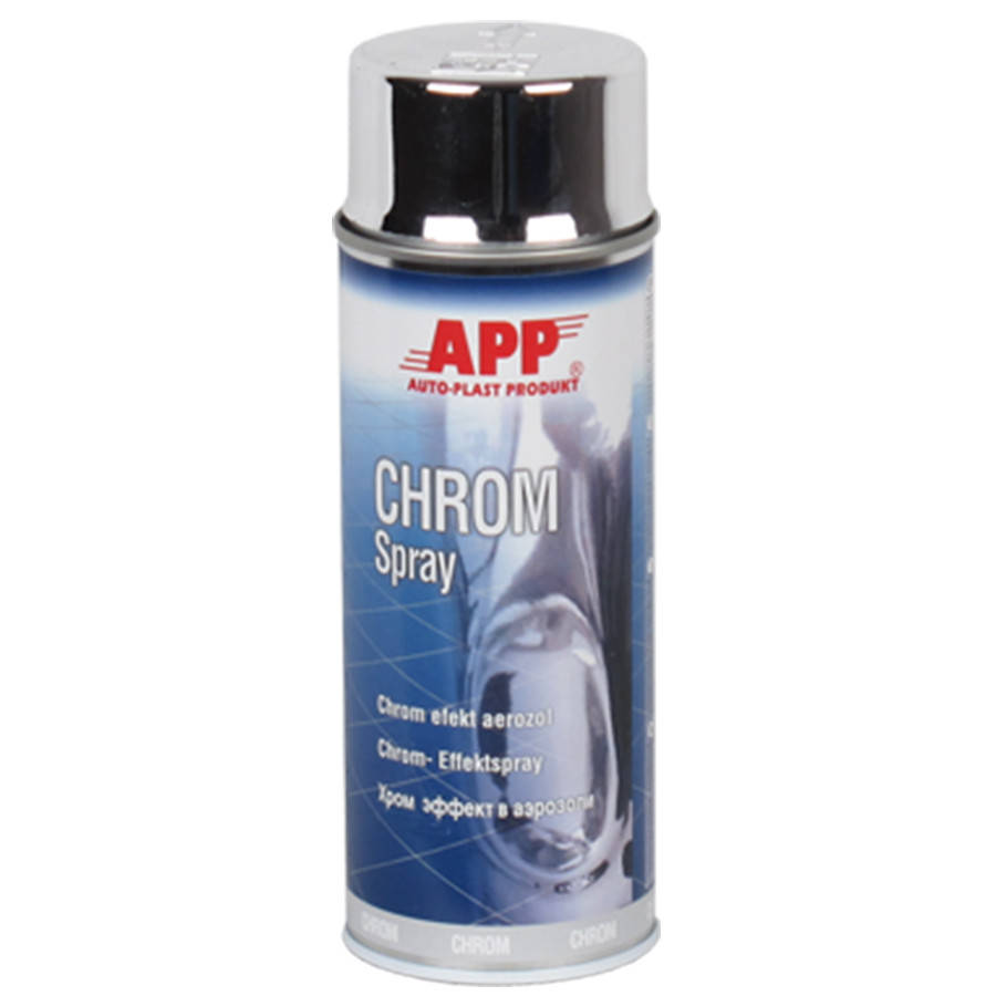 

Хром аерозольная краска APP, серебро, 400ml, 210501