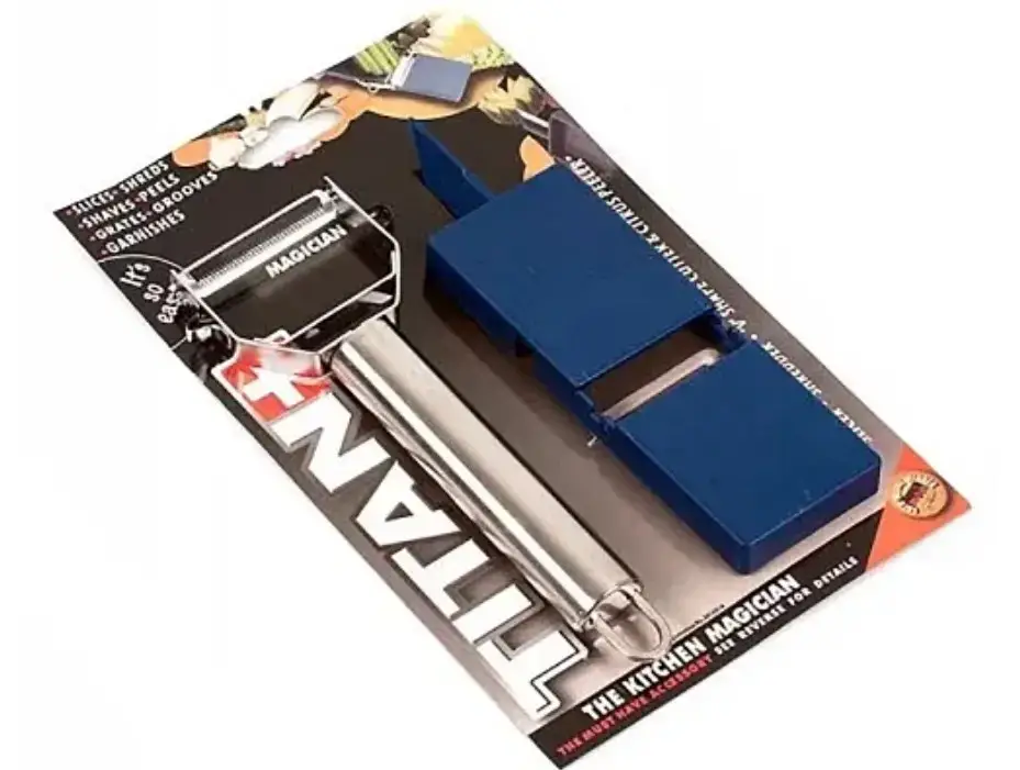 

Многофункциональная овощечистка Titan Multifunctional, Ручная овощерезка, Мультислайсер для овощей, Синий