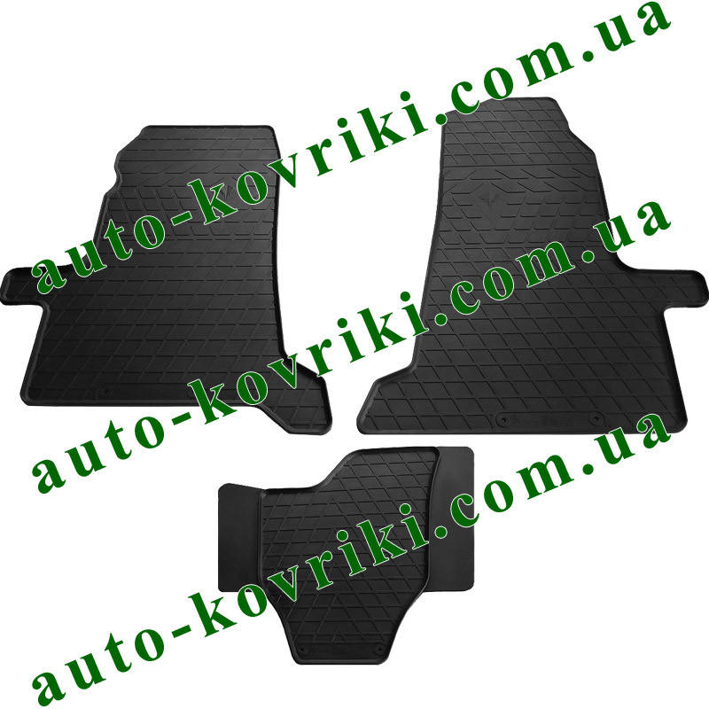 

Резиновые коврики в салон Ford Transit 2006-2013 (Stingray), Черный