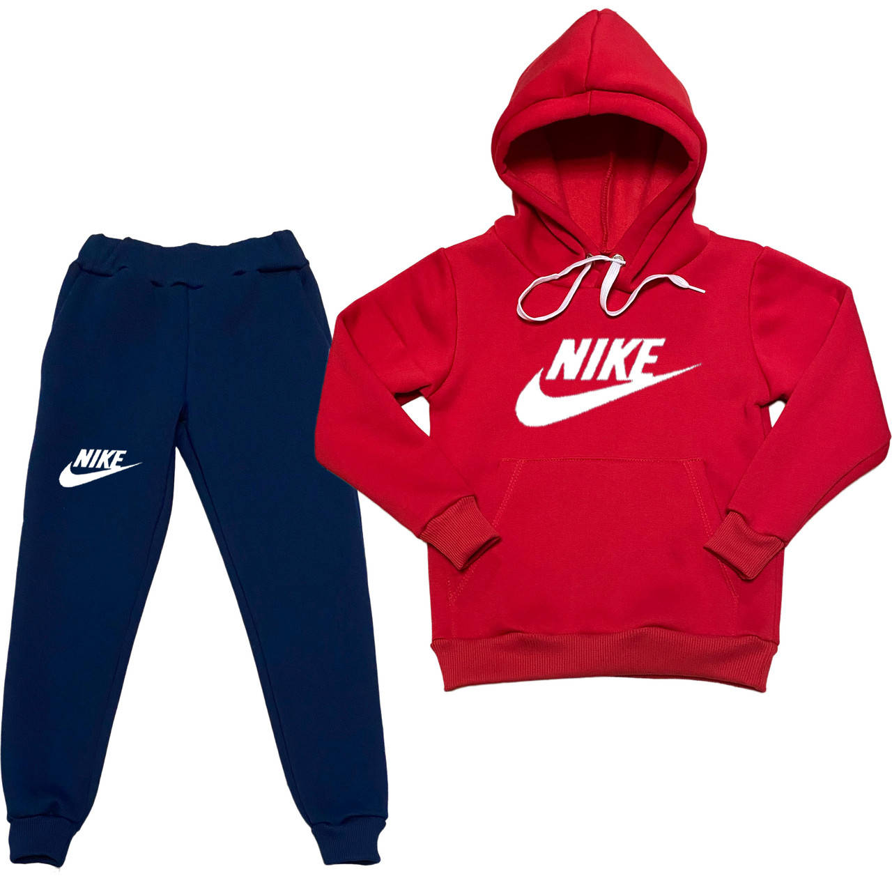 

Теплый спортивный костюм для мальчика на флисе, 4-16 лет 140