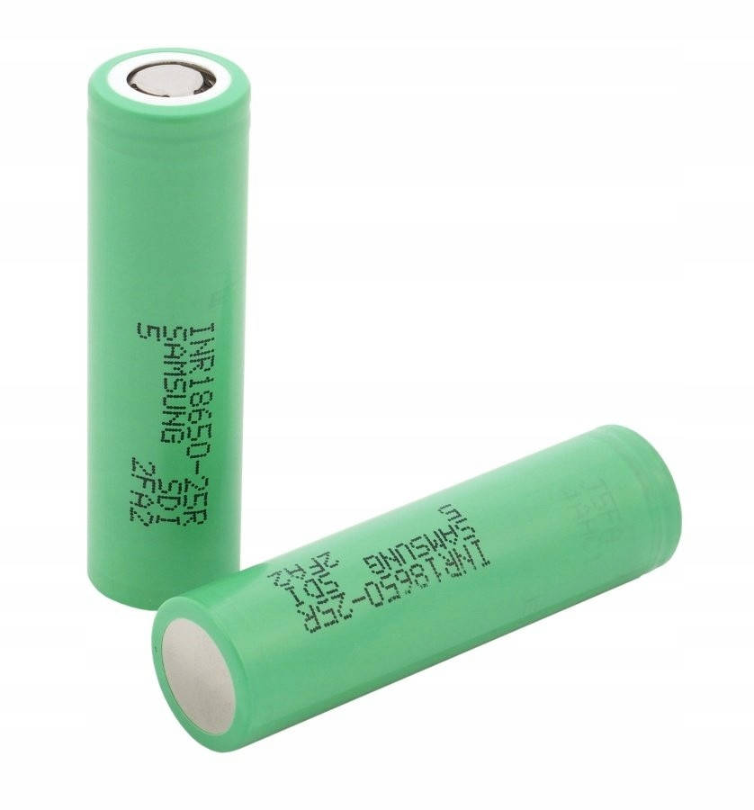 

Аккумулятор 18650 Samsung 25R 2500 mAh 20A Reclaimed