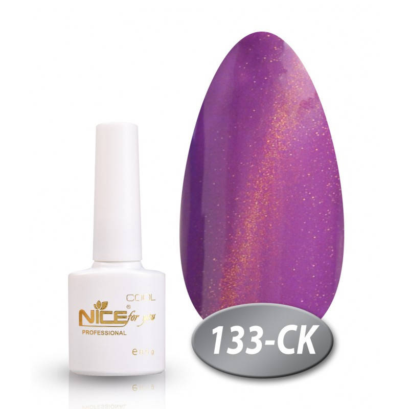 

Гель-лак Nice for You COOL Кошачий глаз CК-133 фиолетовый 8,5 мл