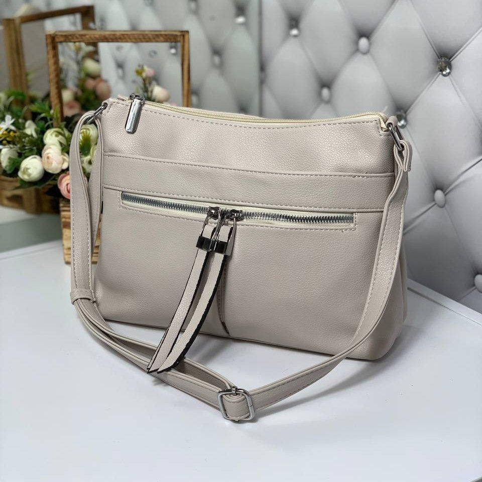 

Женская сумка (4 расцветки) Светло-серый