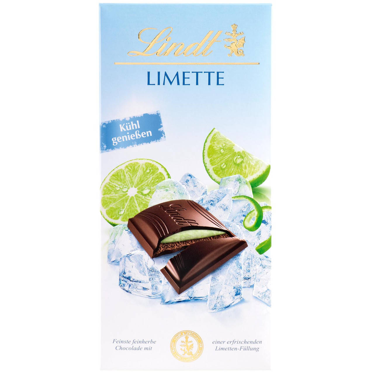 

Шоколад Lindt Limette Лайм 150g